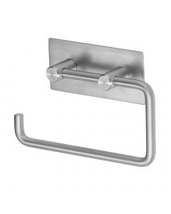 Square toalettrullholder matt børstet stål