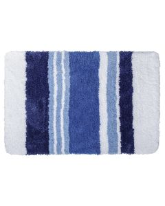 Soffice badematte 60x90 blå