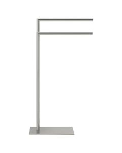 Tube håndklestativ 2-armet krom