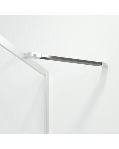 Contour støttestag 125cm børstet stål