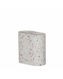 Blend tannbørstebeholder dobbel terrazzo