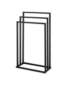 Tube Håndklestativ Square sort