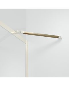 Contour støttestag 125cm børstet gull
