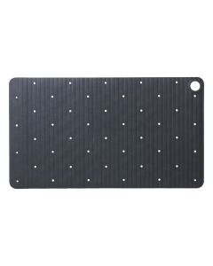 Ribb antisklimatte 40x70 antrasitt m/krok