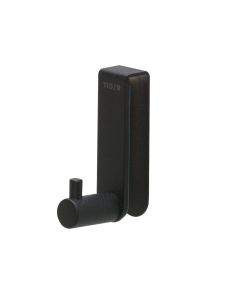 Rhino krok til 6-8mm dusjvegg matt sort