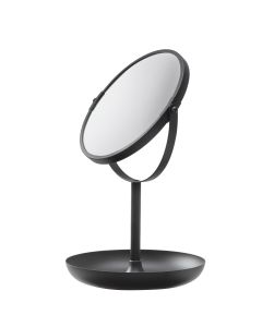 Brix 2-sidig bordspeil matt sort