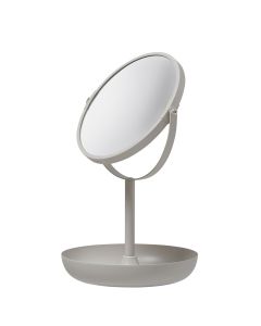 Brix 2-sidig bordspeil gråbeige
