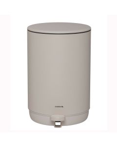 Mind avfallsbøtte 5L gråbeige