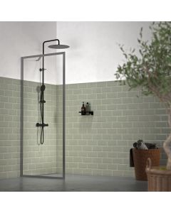 Contour Walk-in A3 90 matt grå