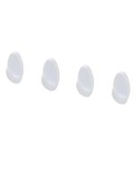 Baseline krok liten hvit plast