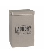 Esbada Laundry skittentøykurv 62L lysbeige Lin