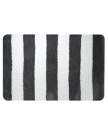 Linje badematte 60x90 grå