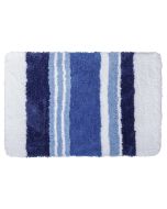 Soffice badematte 60x90 blå