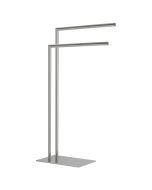 Tube håndklestativ 2-armet krom