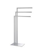 Tube håndklestativ 3-armet krom