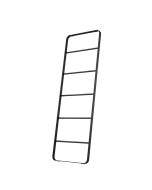 Brix håndklestige matt sort