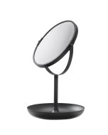 Brix 2-sidig bordspeil matt sort