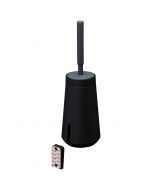 Tess toalettbørste sort, frittst/vegg